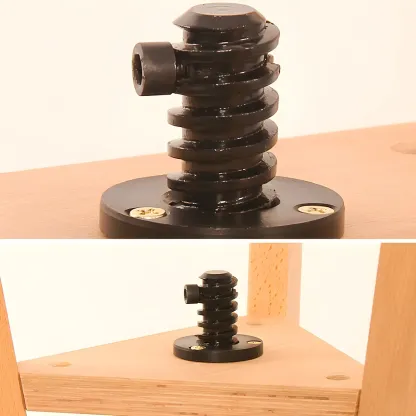 Counter Swivel Wood Modern Bar Stools Image - 4