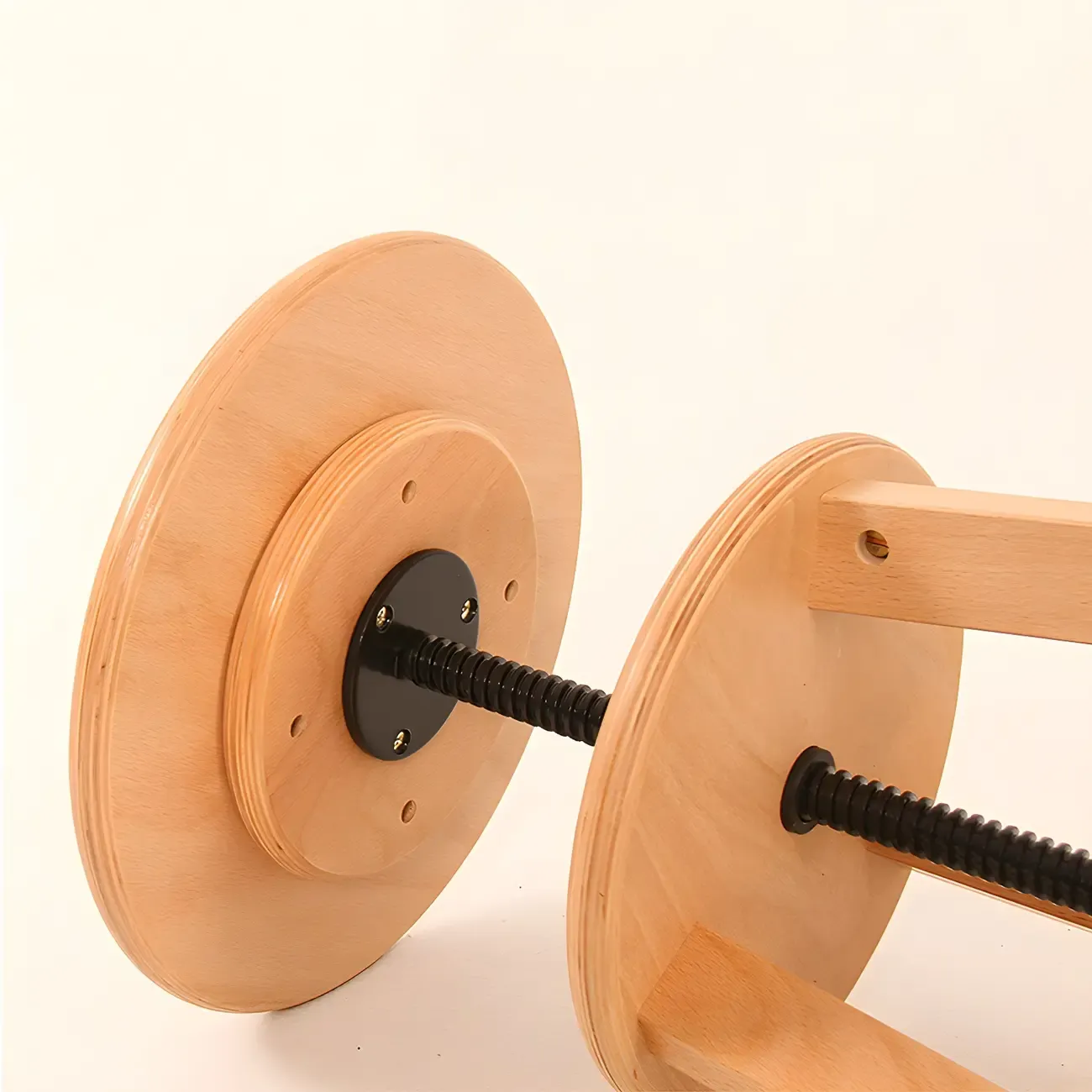 Counter Swivel Wood Modern Bar Stools Image - 8