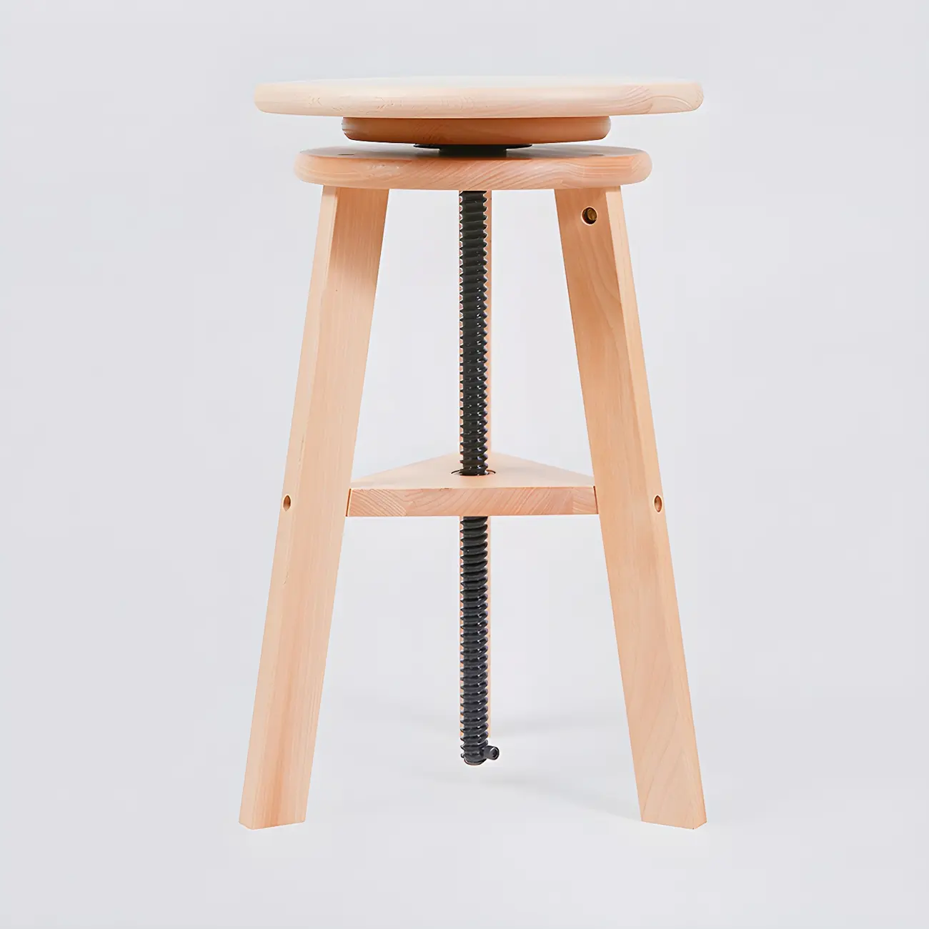 Counter Swivel Wood Modern Bar Stools Image - 9 | homeyfad