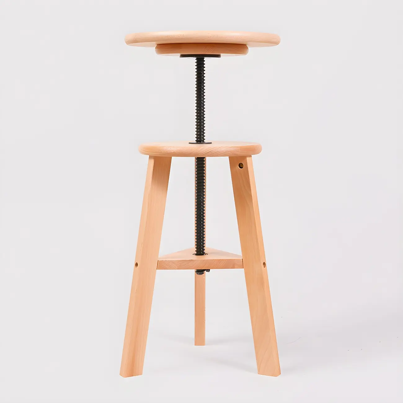 Counter Swivel Wood Modern Bar Stools Image - 10 | homeyfad