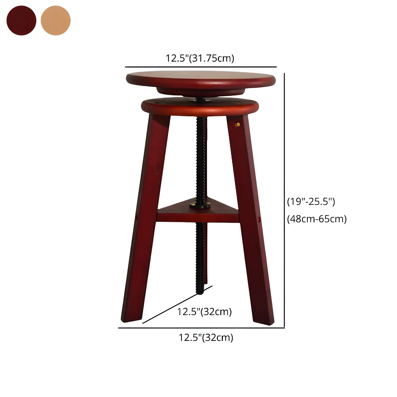 Counter Swivel Wood Modern Bar Stools #size | homeyfad