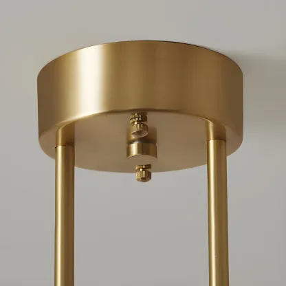 Modern Gold Globe Adjustable Island Pendant Light Image - 13