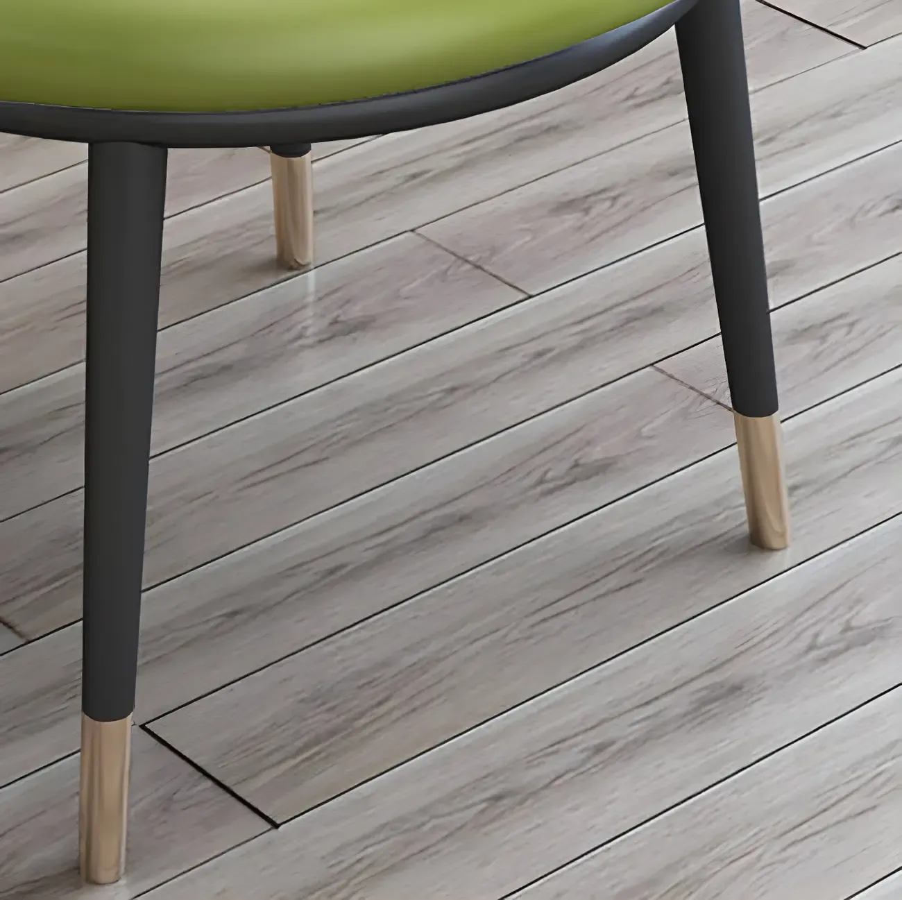 Camel Curved Barrel Back Leather Arm Dining Chair Image - 12