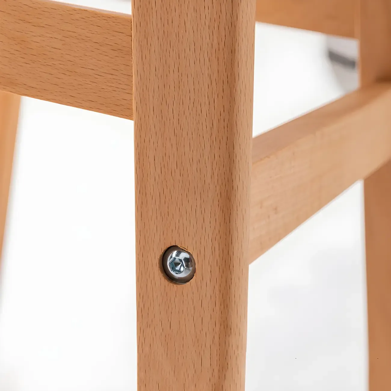 Brown Round Leather Counter Height Bar Stools Image - 15