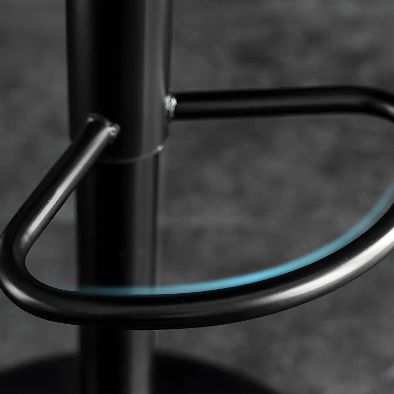 Modern Adjustable Leather Swivel Bar Stools Set of 2 Image - 11 | homeyfad