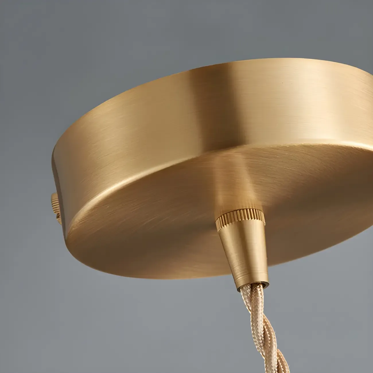 Vintage Glass Pendant Light 1-Light Geometric Ceiling Light Fixture for Hallway Image - 14