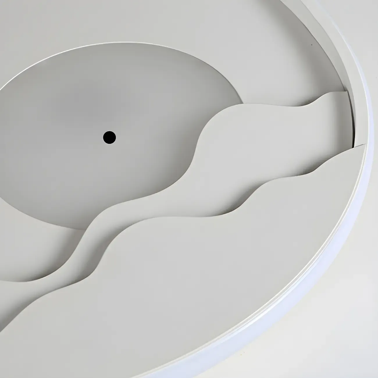 Modern Geometric Metal Wall Light with LED Illumination Image - 14