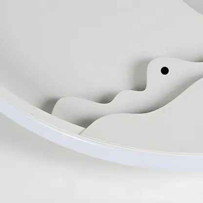 Modern Geometric Metal Wall Light with LED Illumination Image - 15