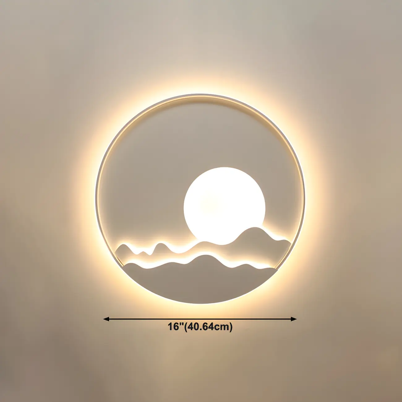 Modern Geometric Metal Wall Light with LED Illumination Image - 18 | homeyfad