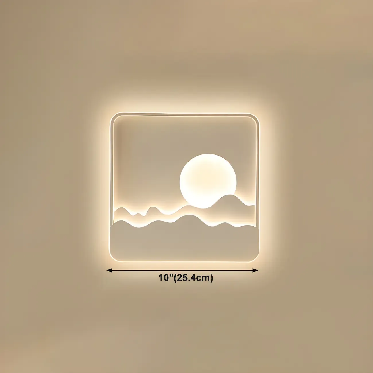 Modern Geometric Metal Wall Light with LED Illumination Image - 19