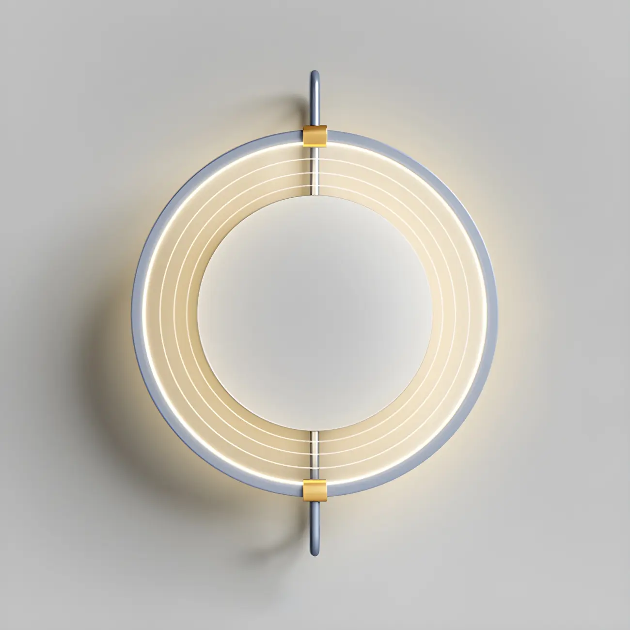 Modern LED Wall Light with Mirror for Bedroom Image - 17 | homeyfad