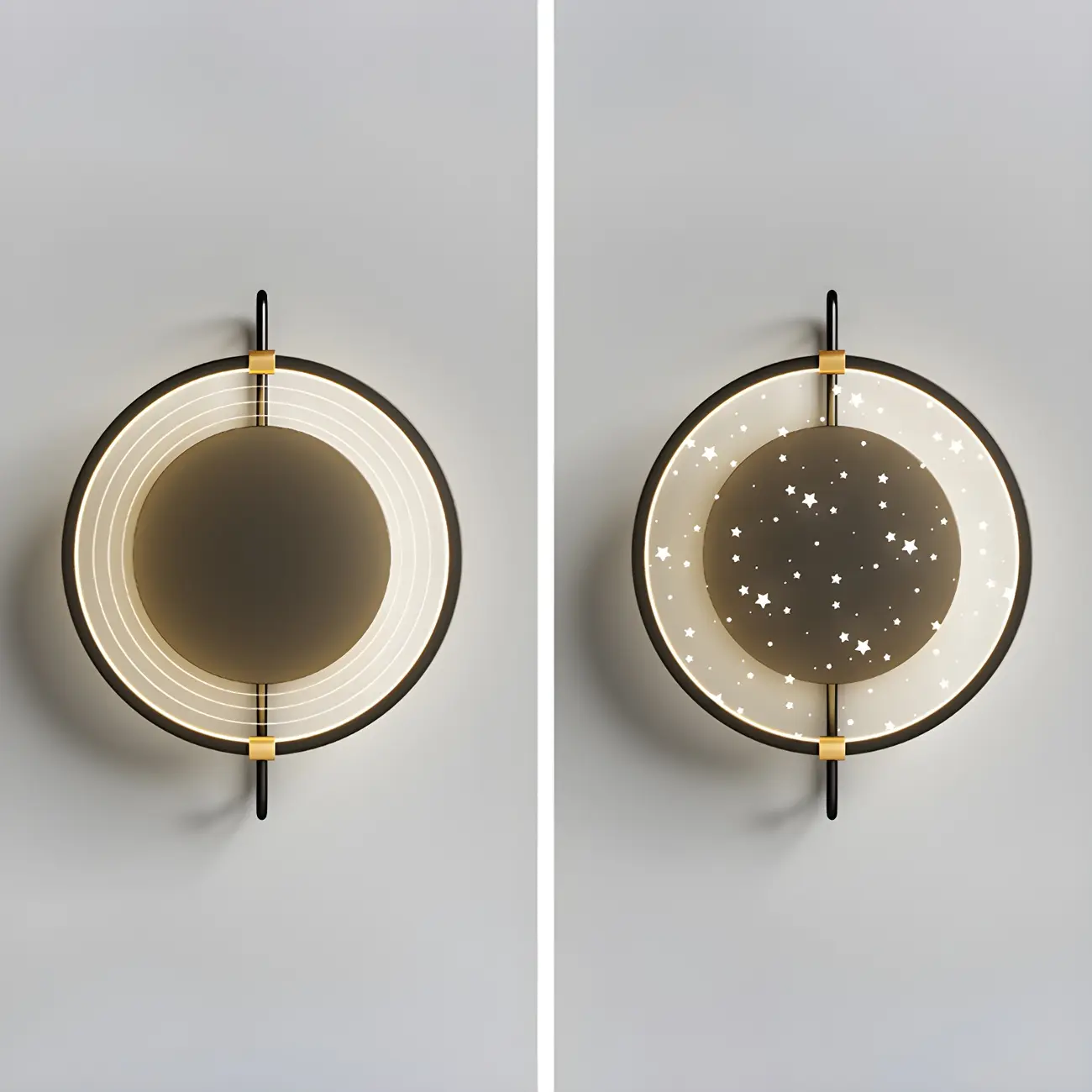 Modern LED Wall Light with Mirror for Bedroom Image - 18 | homeyfad