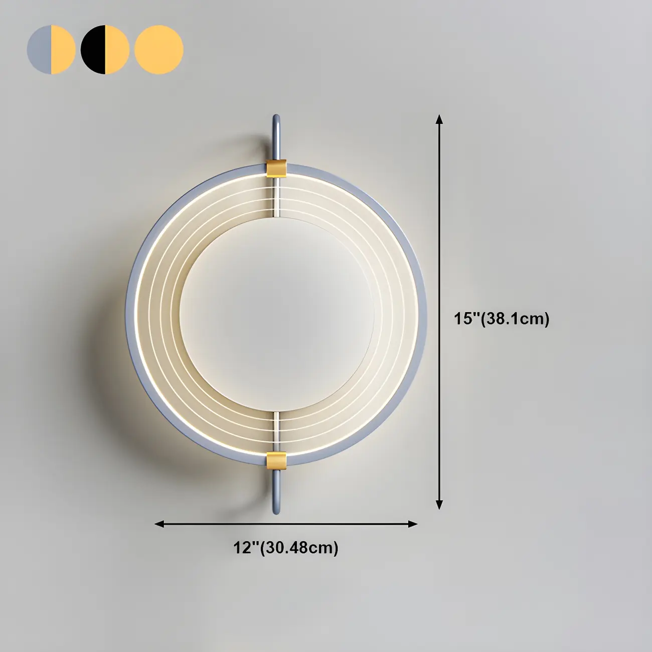 Modern LED Wall Light with Mirror for Bedroom Image - 29 | homeyfad