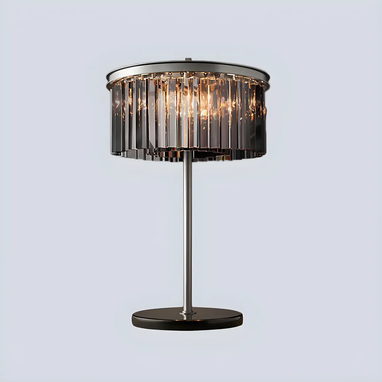 Modern Crystal LED Table Lamp for Living Room Image - 8