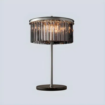 Modern Crystal LED Table Lamp for Living Room Image - 8