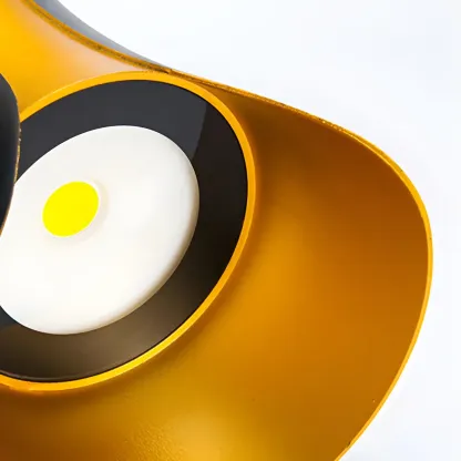 Modern Hourglass Metal LED Outdoor Wall Light Image - 14