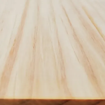 Horizontal Wall-Mounted Light Wood 4-Tier Shelf Unit Image - 6