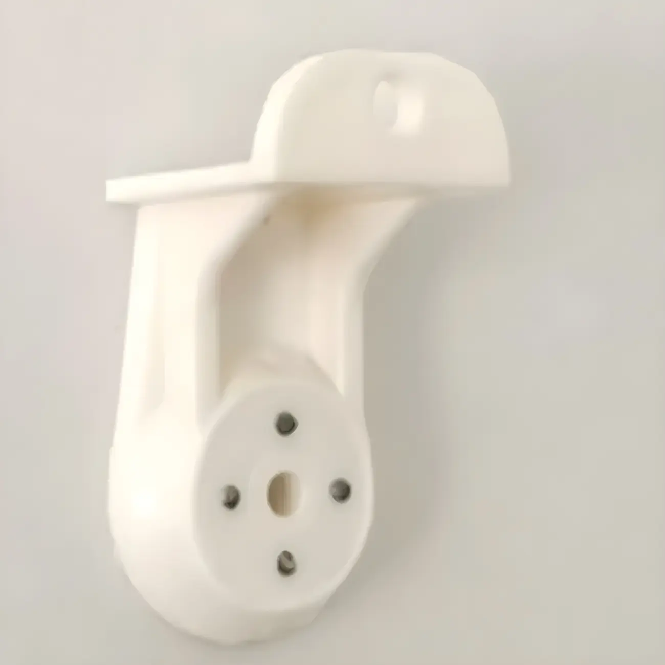 Horizontal Wall-Mounted Light Wood 4-Tier Shelf Unit Image - 12 | homeyfad