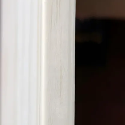 Horizontal Wall-Mounted Light Wood 4-Tier Shelf Unit Image - 14