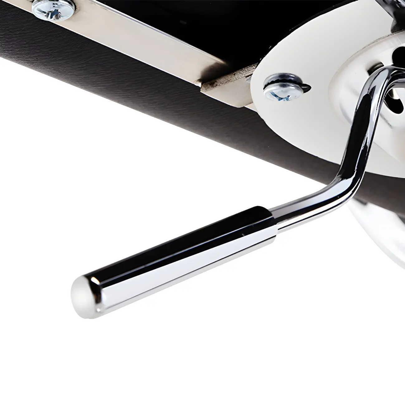 360° Swivel Faux Leather Bar Stools Adjustable Height Bucket Seat Image - 8 | homeyfad