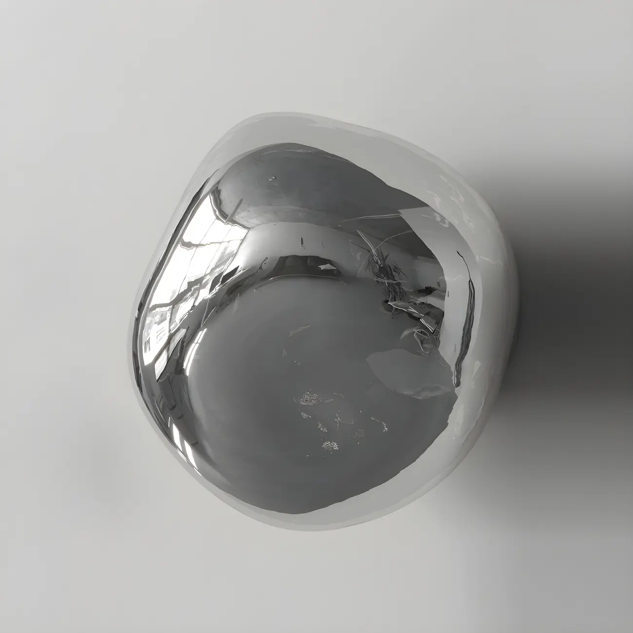 Modern Glass Rock Shaped LED Wall Light Fixture Image - 3 | homeyfad