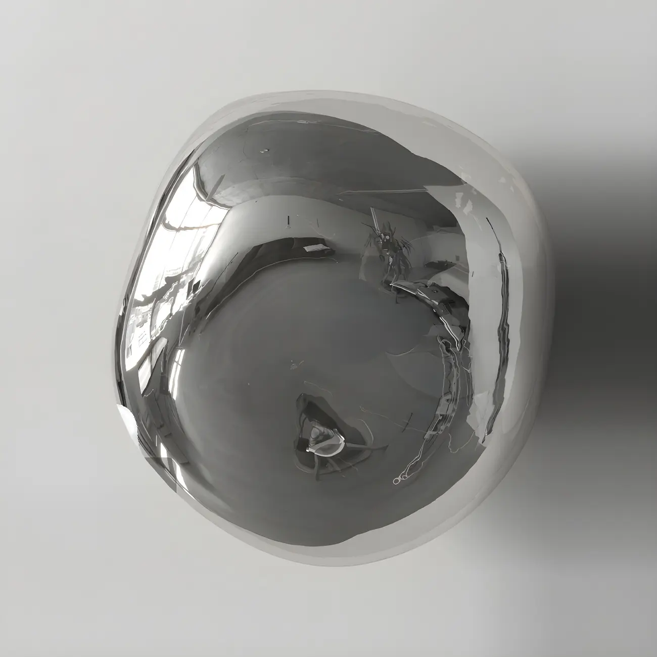 Modern Glass Rock Shaped LED Wall Light Fixture Image - 5 | homeyfad