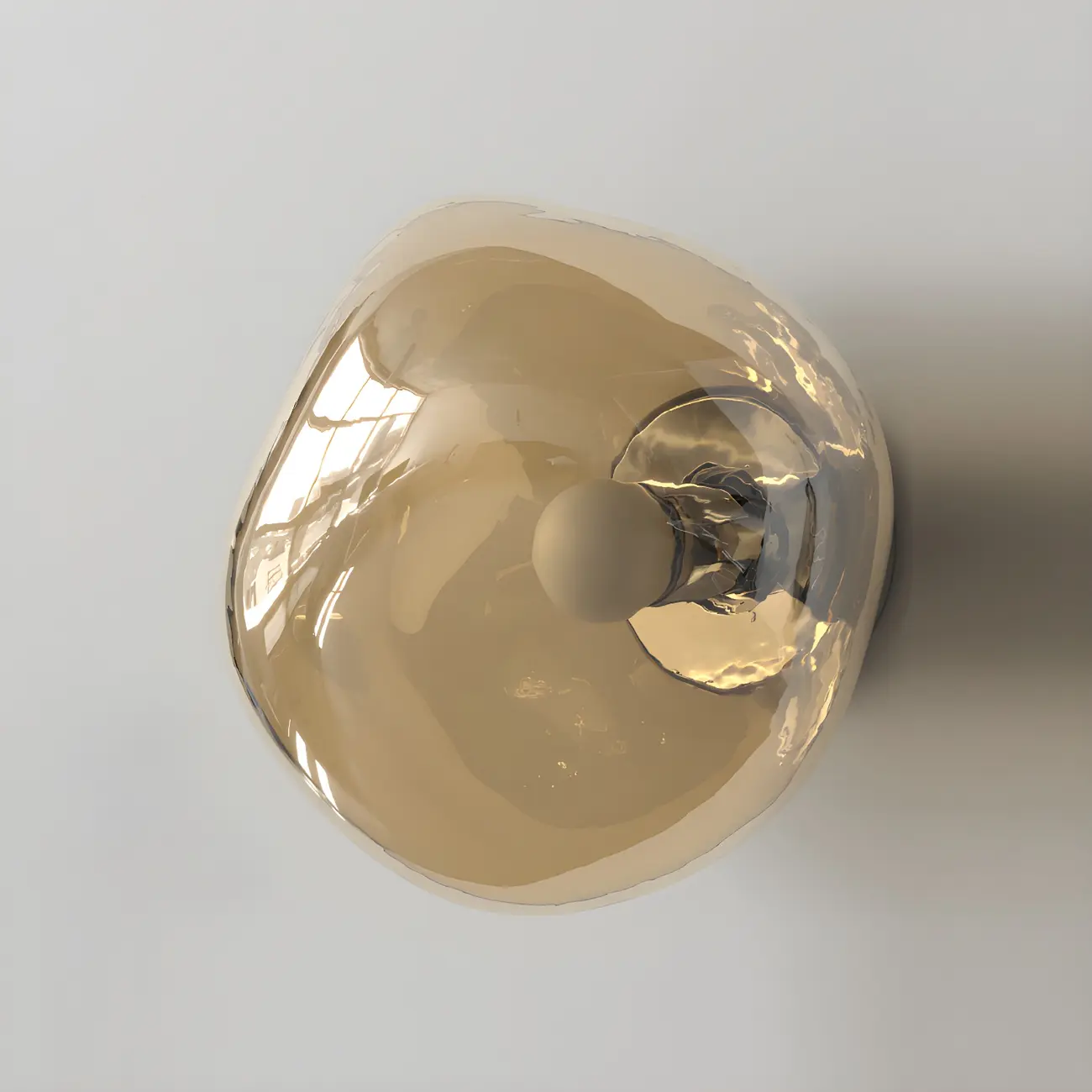 Modern Glass Rock Shaped LED Wall Light Fixture Image - 15 | homeyfad