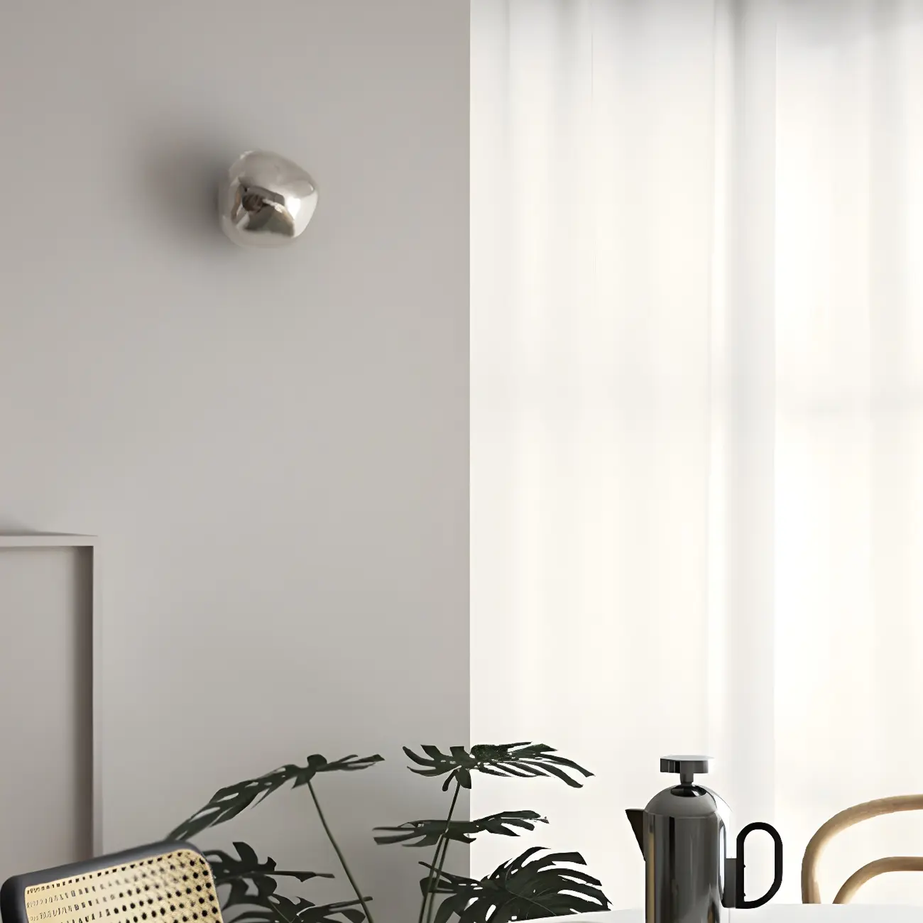 Modern Glass Rock Shaped LED Wall Light Fixture Image - 22 | homeyfad