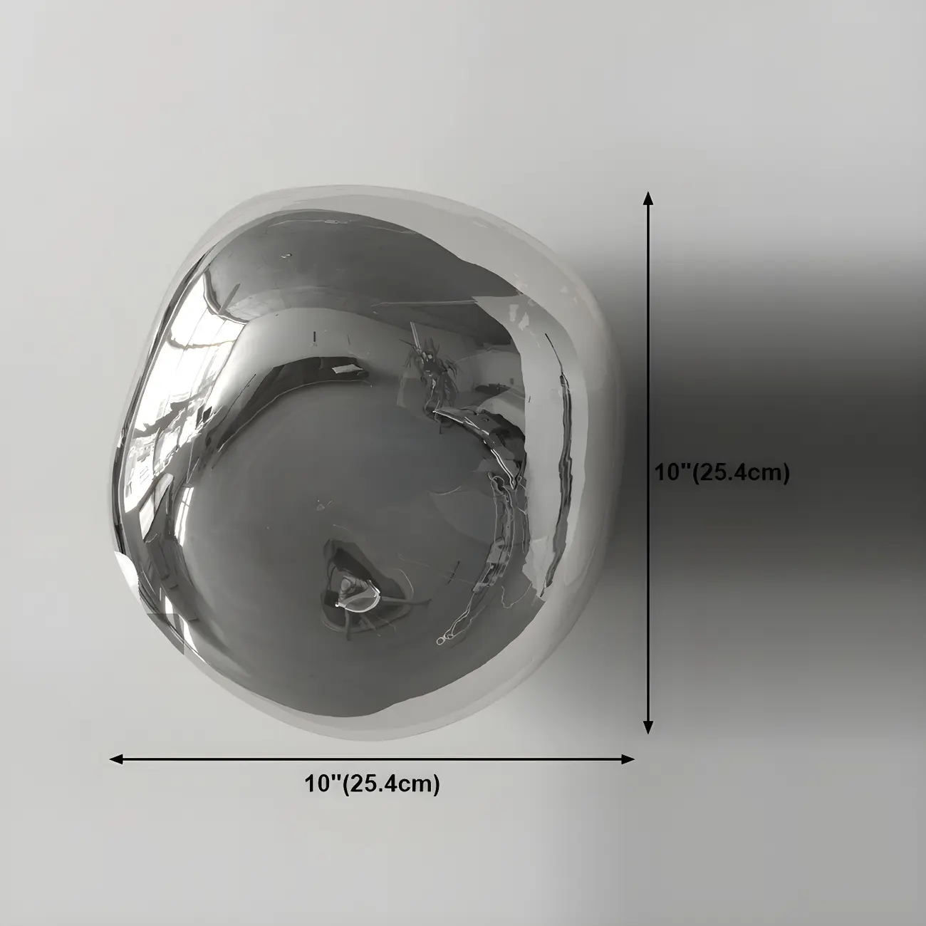 Modern Glass Rock Shaped LED Wall Light Fixture Image - 26 | homeyfad