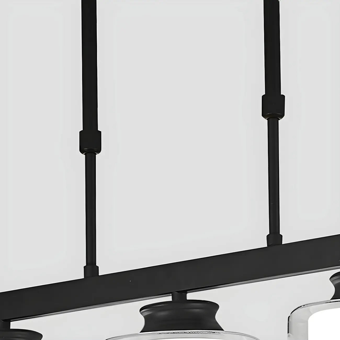 Modern Glass Cylinder Island Pendant Light for Kitchen Image - 18 | homeyfad