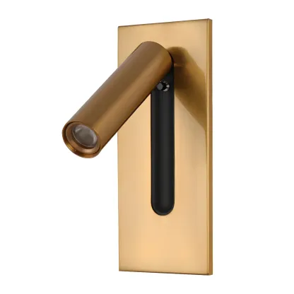 Modern Metal Adjustable Wall Sconce with LED Light Image - 16