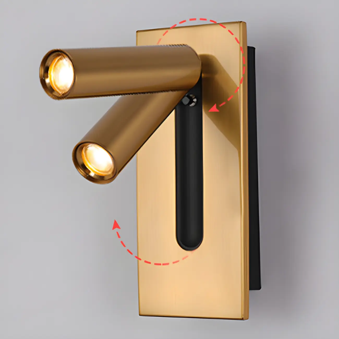 Modern Metal Adjustable Wall Sconce with LED Light Image - 20 | homeyfad