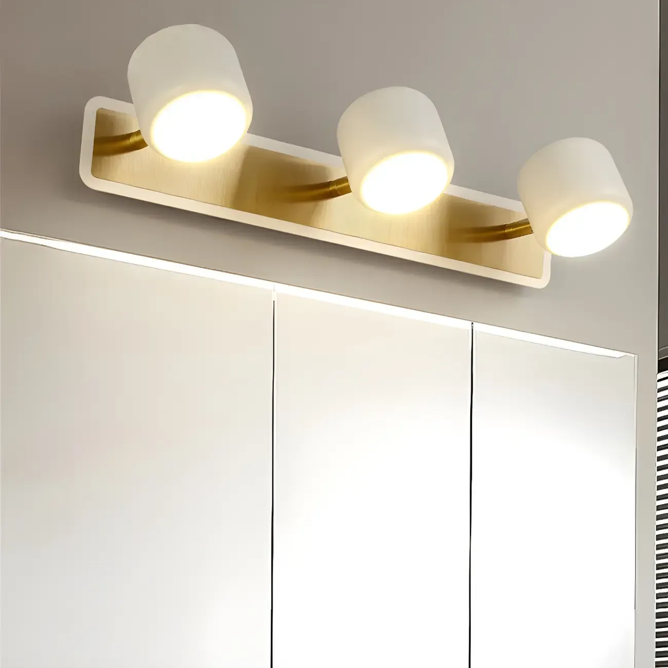 Nordic Cylinder Vanity Light with Aluminum Shade for Bedroom Image - 8