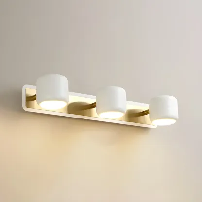 Nordic Cylinder Vanity Light with Aluminum Shade for Bedroom Image - 13