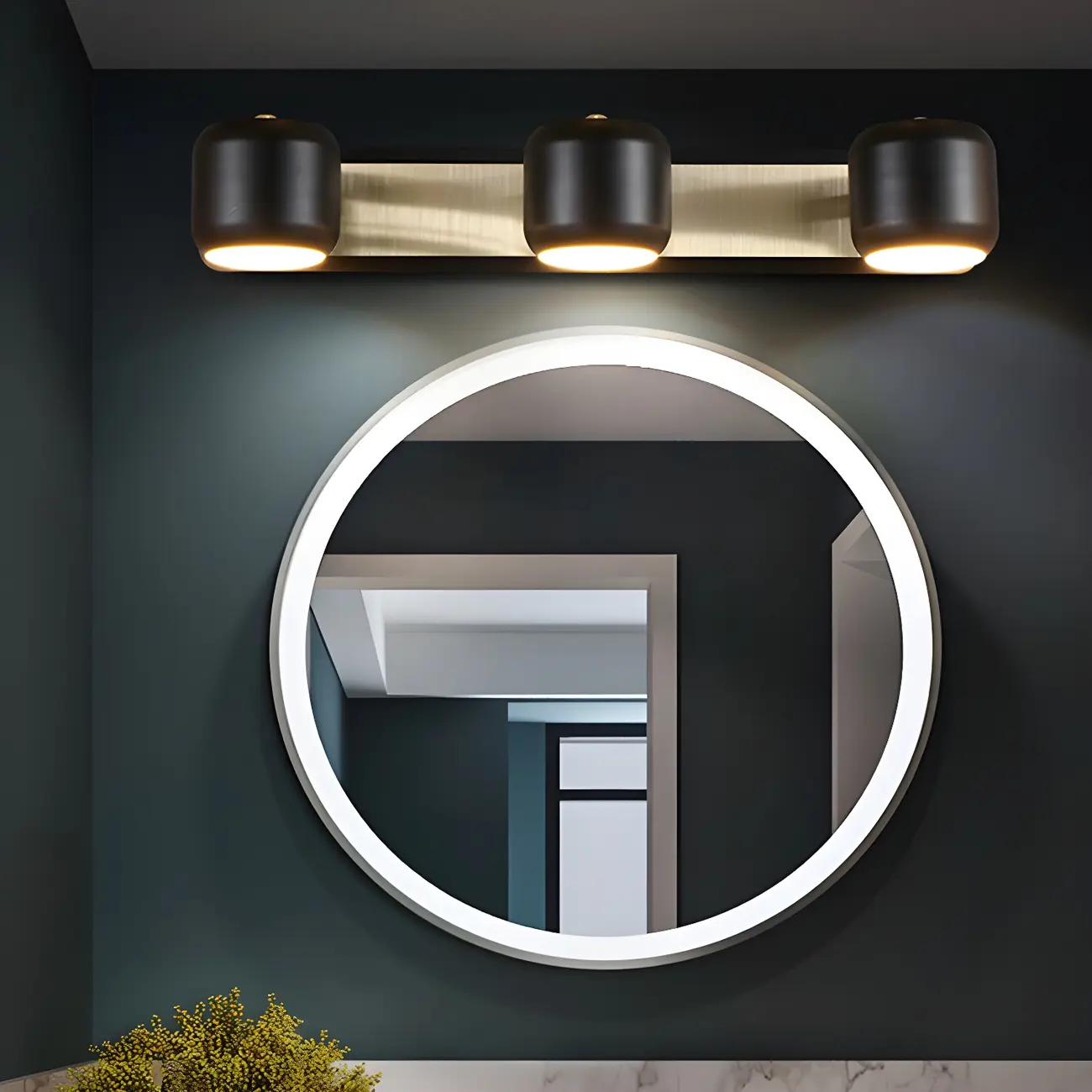 Nordic Cylinder Vanity Light with Aluminum Shade for Bedroom Image - 20 | homeyfad