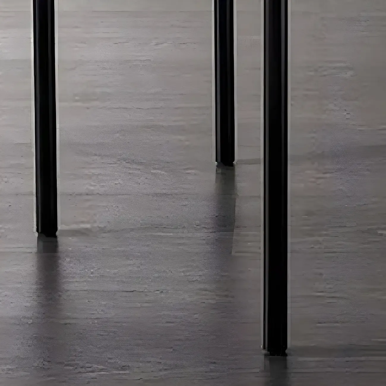 Contemporary Gray Upholstered Dining Chair Metal Frame Image - 6