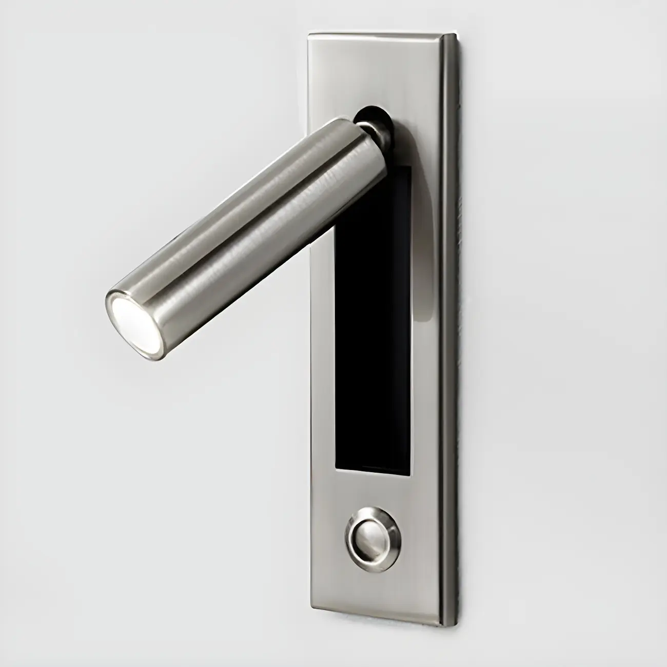 Modern Metal LED Wall Sconce with Switch for Bedroom Reading Image - 11 | homeyfad