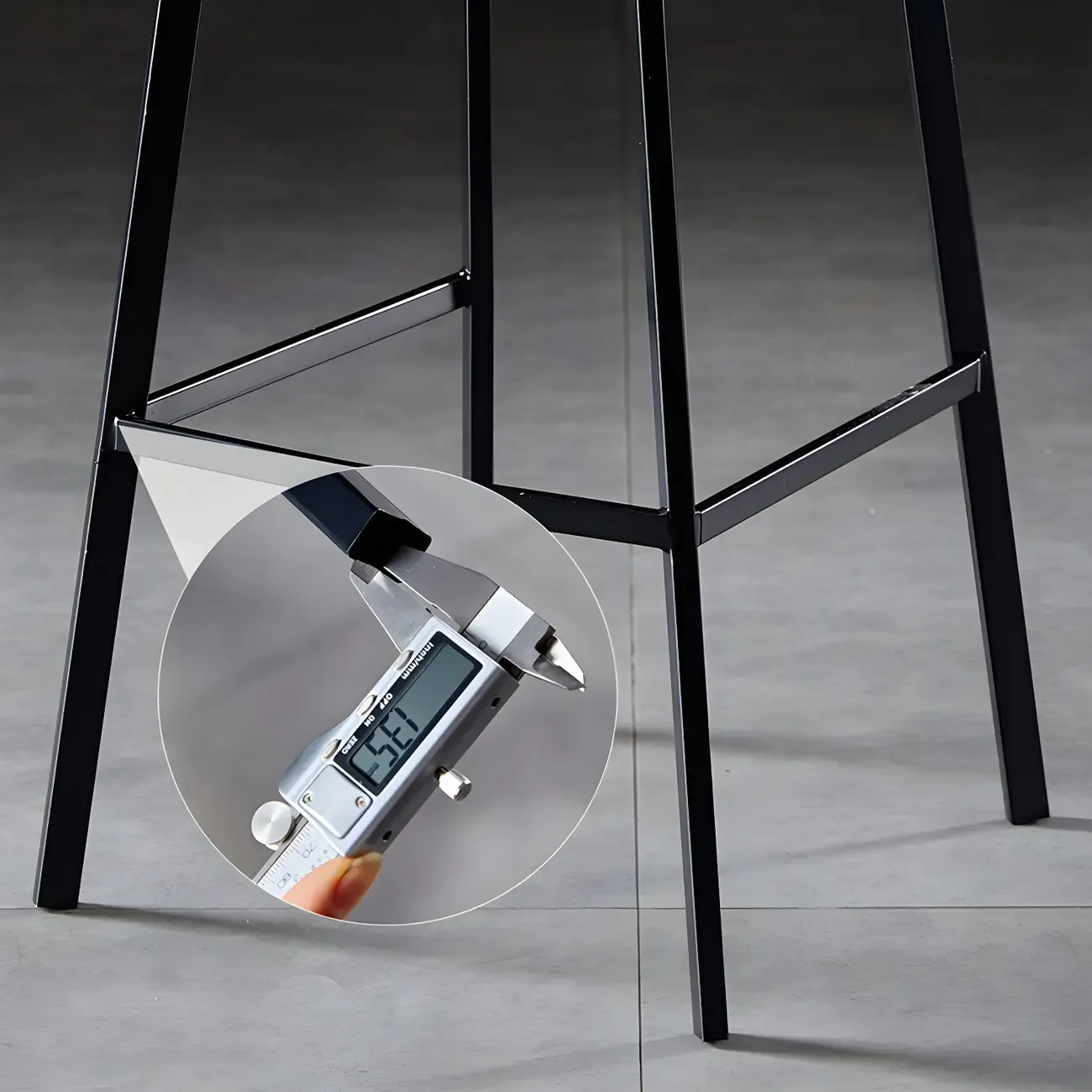 Bucket Low Back Upholstered Leather Counter Bar Stool Image - 11