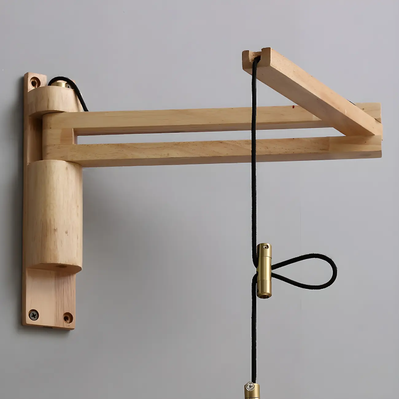Modern Adjustable Wall Sconce with Wood for Bedroom Image - 25 | homeyfad