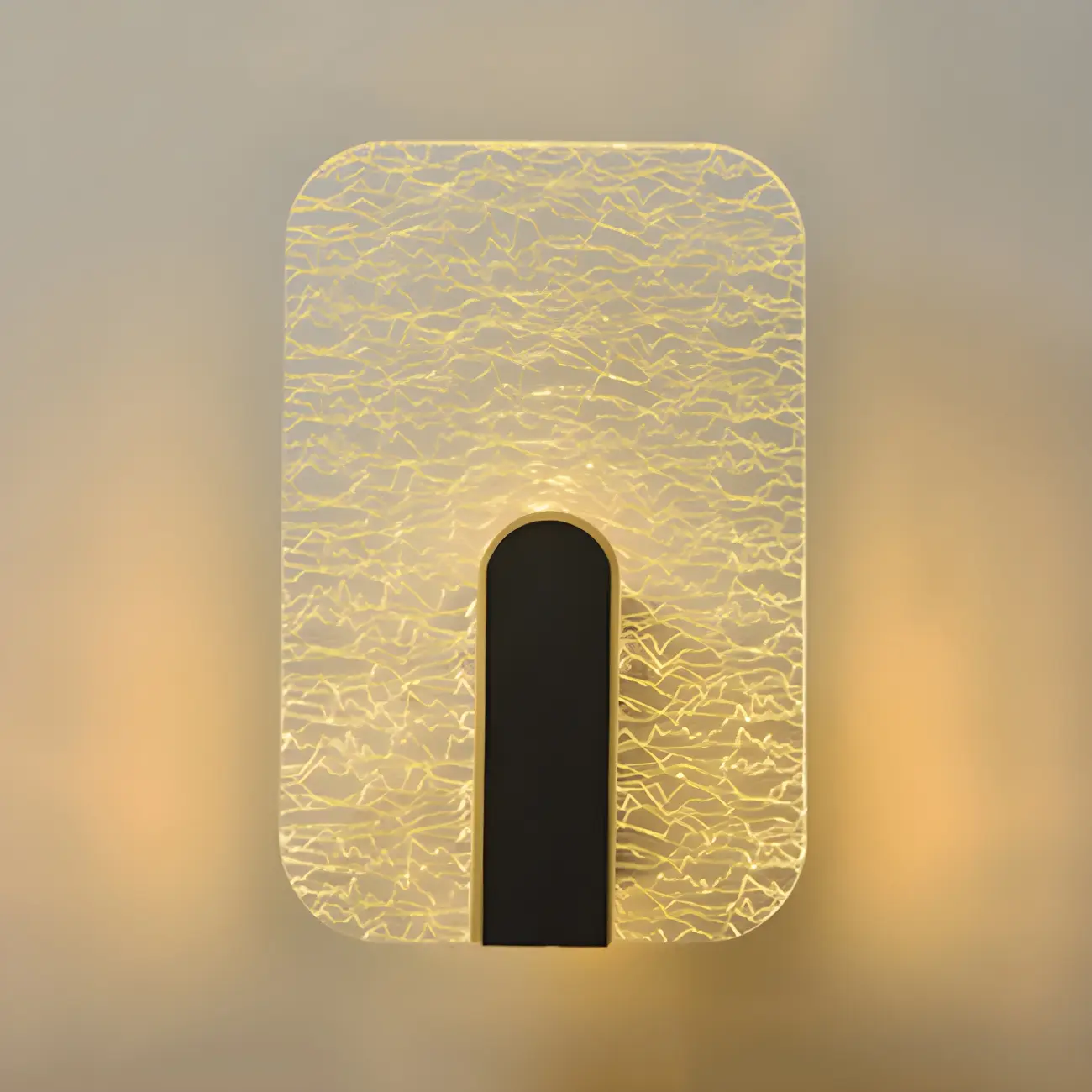 Modern Geometric LED Wall Light Acrylic Luxury Sconce Image - 3 | homeyfad