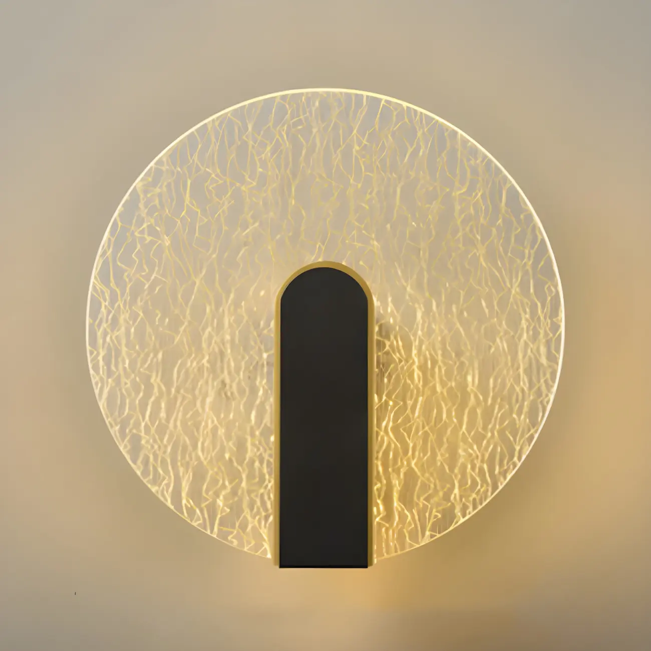 Modern Geometric LED Wall Light Acrylic Luxury Sconce Image - 2 | homeyfad