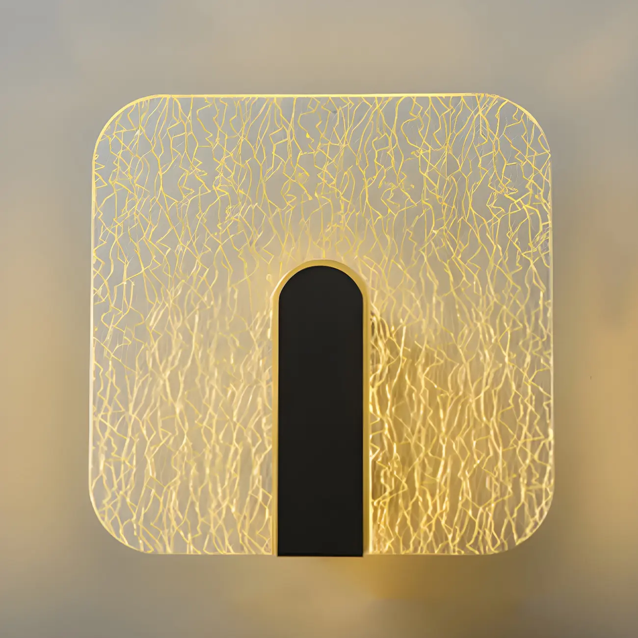 Modern Geometric LED Wall Light Acrylic Luxury Sconce Image - 7 | homeyfad