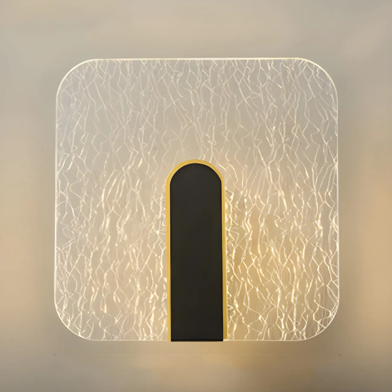 Modern Geometric LED Wall Light Acrylic Luxury Sconce Image - 9 | homeyfad