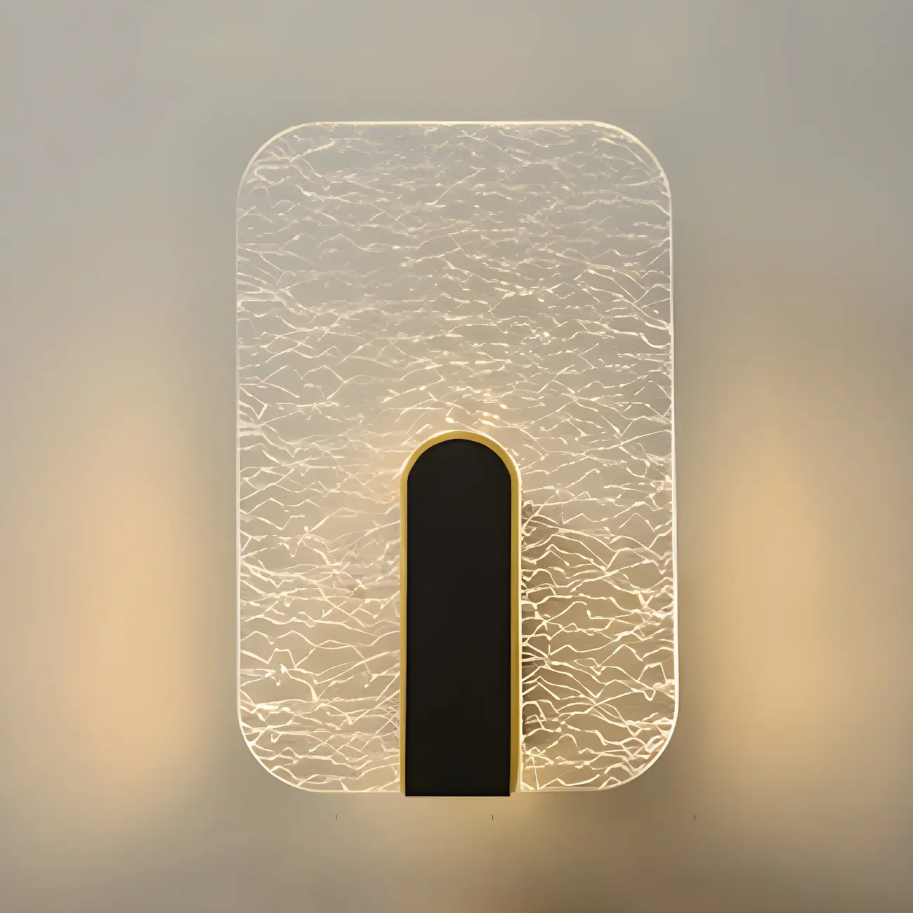 Modern Geometric LED Wall Light Acrylic Luxury Sconce Image - 11 | homeyfad