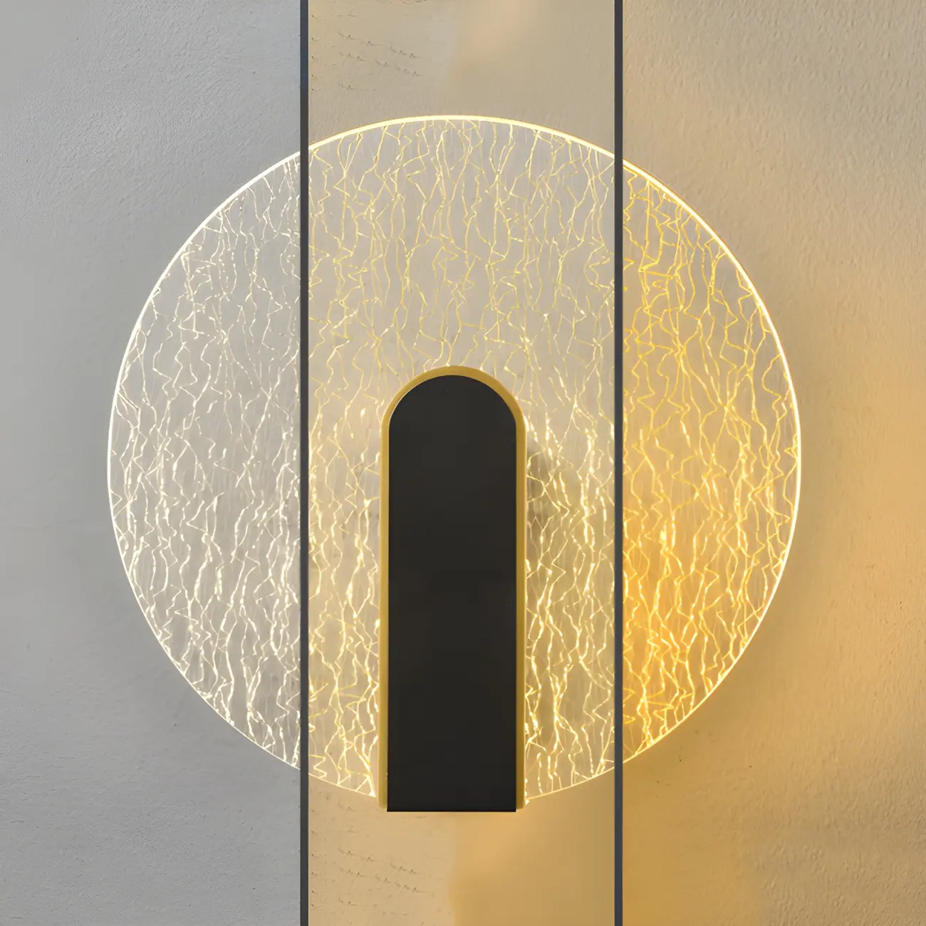 Modern Geometric LED Wall Light Acrylic Luxury Sconce Image - 13 | homeyfad