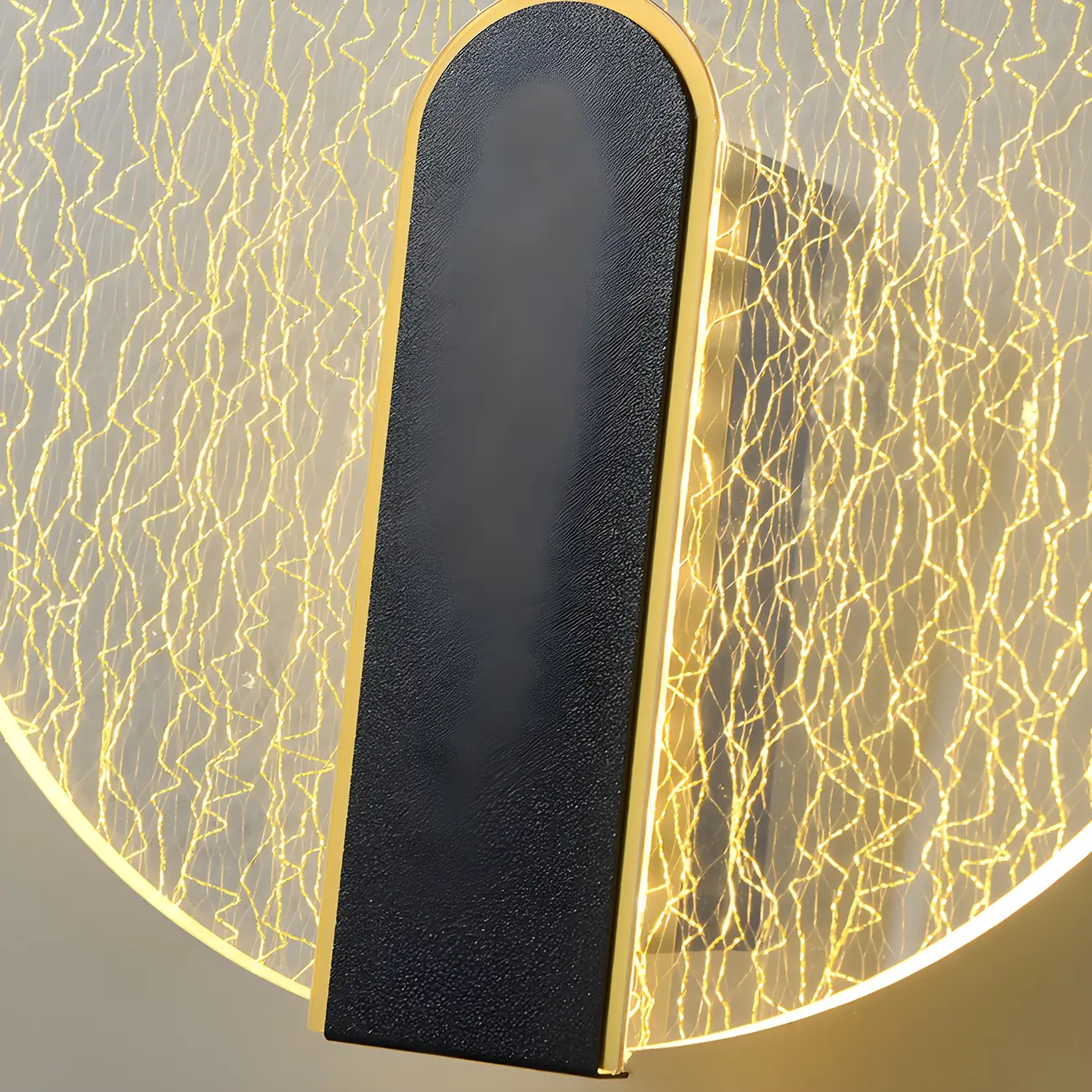 Modern Geometric LED Wall Light Acrylic Luxury Sconce Image - 16 | homeyfad