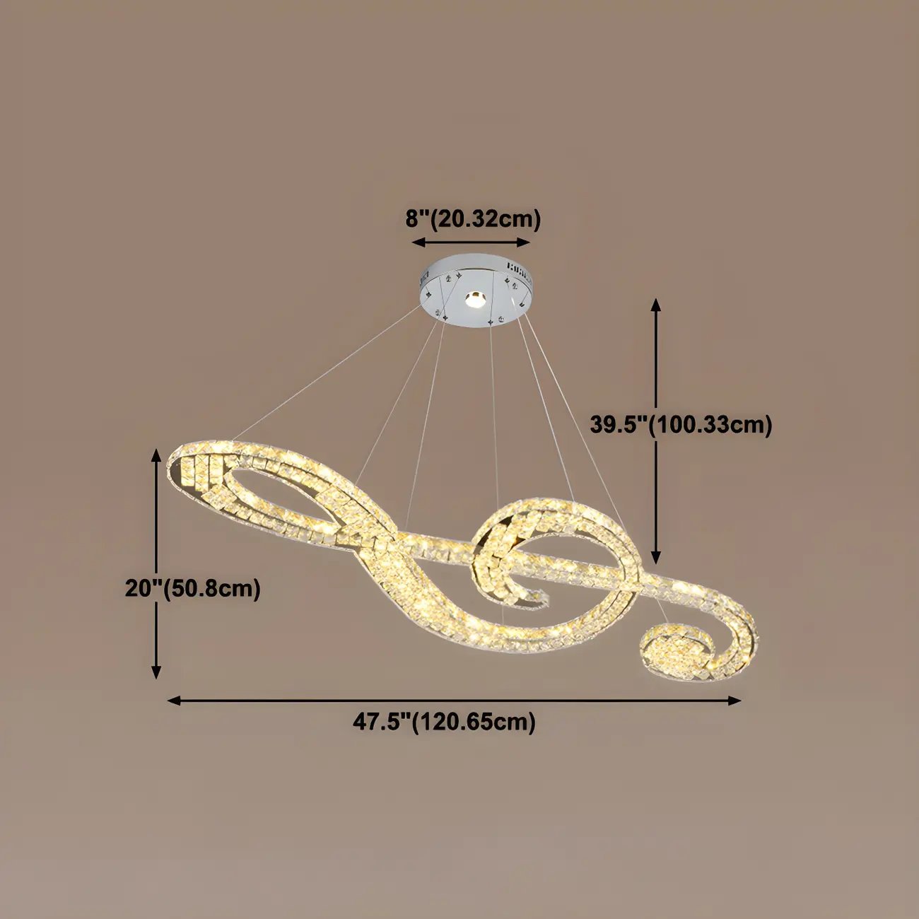 Artistic Modern Crystal 2-Light Island Pendant Light Image - 18 | homeyfad