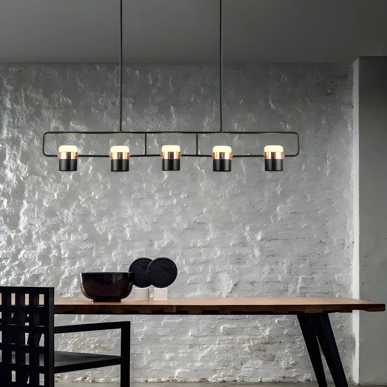 Modern Acrylic Cylinder Pendant Lights for Kitchen Island Image - 17 | homeyfad