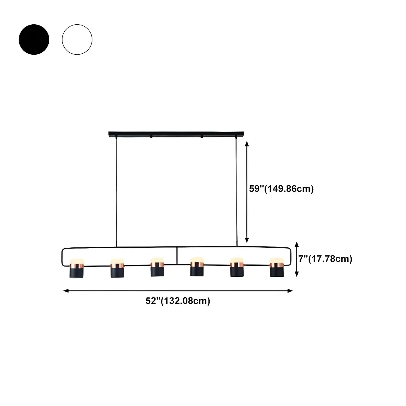 Modern Acrylic Cylinder Pendant Lights for Kitchen Island Image - 22