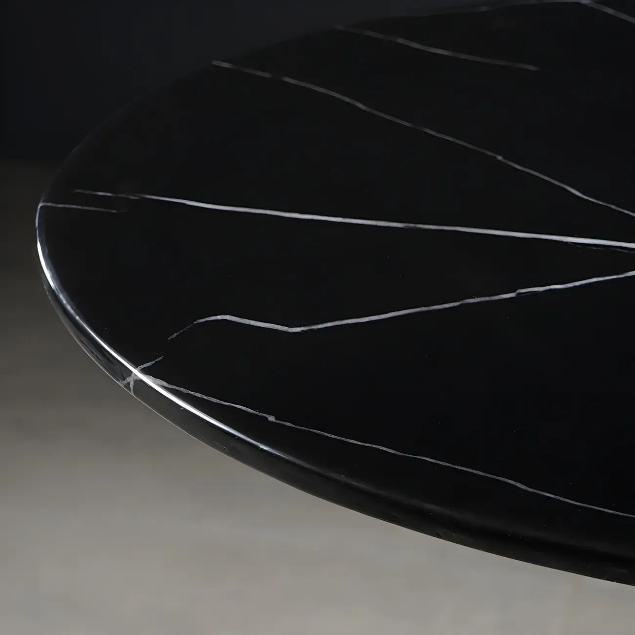 Glam Round Tall Bistro Table Pedestal Base Bar Table Image - 14